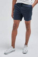 Load image into Gallery viewer, Navy Drawstring Waist Dock Shorts - Allsport