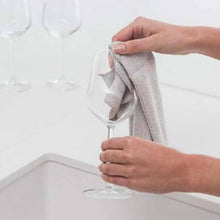 Load image into Gallery viewer, Brabantia Microfibre Dish Cloths, Set of 2 Light Grey - Allsport