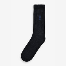 Load image into Gallery viewer, 4PK BLUE HEAVYWEIGHT SOCKS - Allsport
