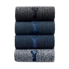 Load image into Gallery viewer, Blue Heavyweight 4 Pack Socks - Allsport