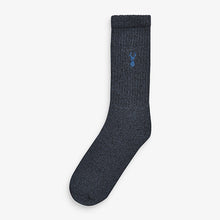 Load image into Gallery viewer, 4PK BLUE HEAVYWEIGHT SOCKS - Allsport