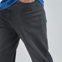 Load image into Gallery viewer, Dark Grey Tapered Slim Stretch Jeans - Allsport