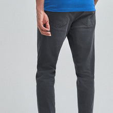 Load image into Gallery viewer, Dark Grey Tapered Slim Stretch Jeans - Allsport