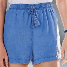 Load image into Gallery viewer, Cobalt Linen Blend Pull-On Shorts - Allsport