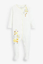 Load image into Gallery viewer, Ochre 3 Pack Floral Sleepsuits (up to 18 months) - Allsport