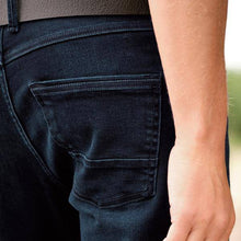 Load image into Gallery viewer, Bleach Belted Jeans With Stretch - Allsport