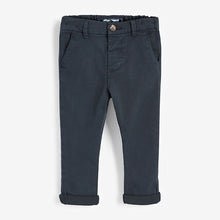 Load image into Gallery viewer, Blue Navy Stretch Chinos (3mths-5yrs) - Allsport