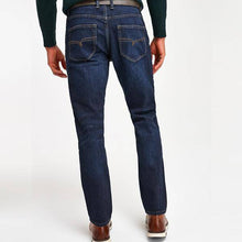 Load image into Gallery viewer, Bleach Belted Jeans With Stretch - Allsport