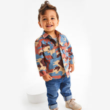 Load image into Gallery viewer, Mid Blue Five Pocket Jeans With Stretch (3mths-5yrs)