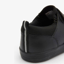 Load image into Gallery viewer, Black Leather Triple Strap Shoes (Older) - Allsport