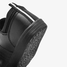 Load image into Gallery viewer, Black Leather Triple Strap Shoes (Older) - Allsport