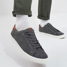 Load image into Gallery viewer, Grey Perforated Trainers - Allsport