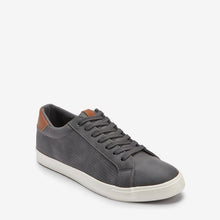 Load image into Gallery viewer, Grey Perforated Trainers - Allsport