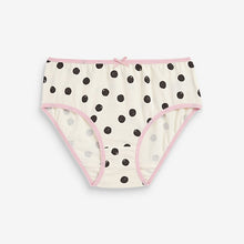 Load image into Gallery viewer, Pink/Green/Cream Scandi 7 Pack Briefs (1.5-12yrs)