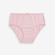 Load image into Gallery viewer, Pink/Green/Cream Scandi 7 Pack Briefs (1.5-12yrs)