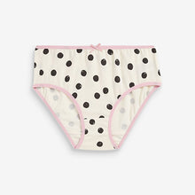 Load image into Gallery viewer, Pink/Green/Cream Scandi 7 Pack Briefs (1.5-12yrs)