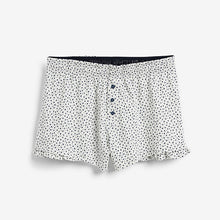 Load image into Gallery viewer, Navy Stripe Cotton Short Set Pyjamas - Allsport