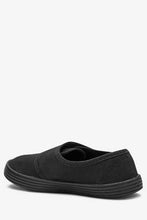 Load image into Gallery viewer, BLACK PLIMSOLLS SHOES - Allsport