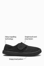 Load image into Gallery viewer, BLACK PLIMSOLLS SHOES - Allsport