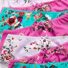 Load image into Gallery viewer, Bright Floral 7 Pack Briefs (1.5-12yrs)