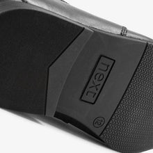 Load image into Gallery viewer, Black Leather Formal Loafers (Older) - Allsport