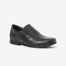 Load image into Gallery viewer, Black Leather Formal Loafers (Older Boys) - Allsport