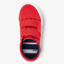 Load image into Gallery viewer, Strap Touch Fastening Red Shoes (Younger) - Allsport
