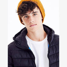 Load image into Gallery viewer, Black Shower Resistant Puffer Jacket (3-12yrs) - Allsport