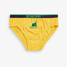 Load image into Gallery viewer, Multi 7 Pack Dino Days Of The Week Briefs (1.5-10yrs) - Allsport