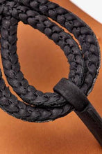 Load image into Gallery viewer, Black Forever Comfort® Double Plait Toe Thong Sandals - Allsport