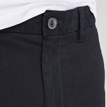 Load image into Gallery viewer, Black Slim Fit Stretch Chino Trousers - Allsport