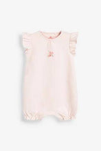 Load image into Gallery viewer, Pink 4 Pack Floral Rompers (up to 18 months) - Allsport