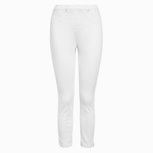 Load image into Gallery viewer, White Jersey Cropped Leggings - Allsport
