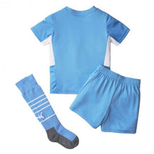 Load image into Gallery viewer, Man City Home Youth Football Mini Kit 21/22 - Allsport