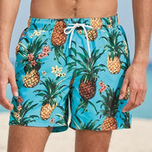 Load image into Gallery viewer, Pineapple Print Swim Shorts - Allsport