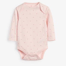 Load image into Gallery viewer, Pink 4 Pack Bunny Long Sleeve Bodysuits (0mths-18mths) - Allsport