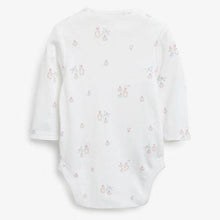 Load image into Gallery viewer, Pink 4 Pack Bunny Long Sleeve Bodysuits (0mths-18mths) - Allsport