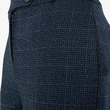 Load image into Gallery viewer, Navy Texture Slim Trousers - Allsport