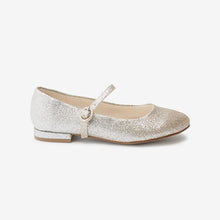 Load image into Gallery viewer, Silver/Gold Glitter Occasion Mary Jane Shoes (Older Girls) - Allsport