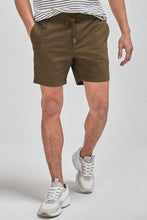 Load image into Gallery viewer, Khaki Drawstring Waist Dock Shorts - Allsport