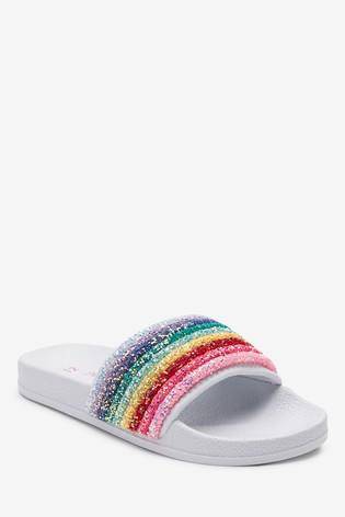 Multi glitter best sale rainbow sliders