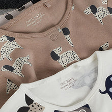 Load image into Gallery viewer, Monochrome Dog Baby 3 Pack Sleepsuits (0mths-18mths) - Allsport