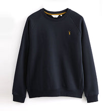 Load image into Gallery viewer, Navy Regular Fit Crew Sweatshirt