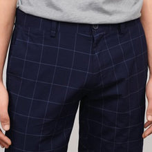 Load image into Gallery viewer, NAVY WPANE CHECK - Allsport