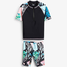 Load image into Gallery viewer, Black Palm 2 Piece Sunsafe Set (3-12yrs) - Allsport