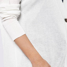 Load image into Gallery viewer, White Button Detail Cardigan - Allsport