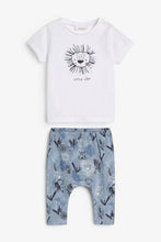 Load image into Gallery viewer, Blue Lion Stretch Jersey T-Shirt And Leggings Set (up to 18 months) - Allsport