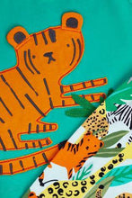 Load image into Gallery viewer, Bright Tiger Appliqué T-Shirt And Leggings Set (up to 18 months) - Allsport