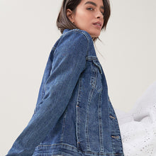 Load image into Gallery viewer, Mid Blue Denim Jacket
