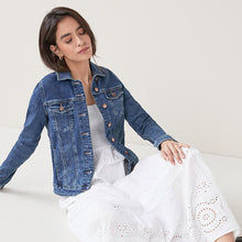 Load image into Gallery viewer, Mid Blue Denim Jacket